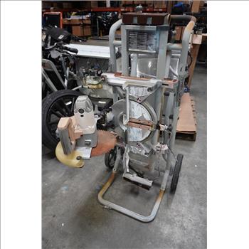 Ridgid Foldable Mobile Miter Saw Stand With Mounting Braces