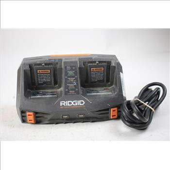 Ridgid Gen5X Dual Port Battery Charger