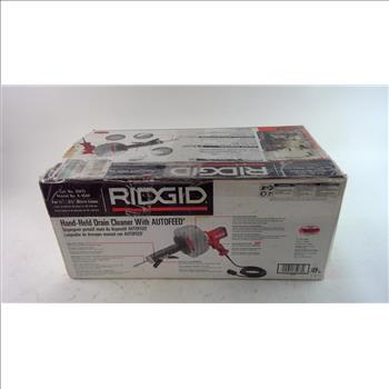 Ridgid Hand-Held Drain Cleaner