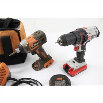 Ridgid Impact Drill & More,15+ Items