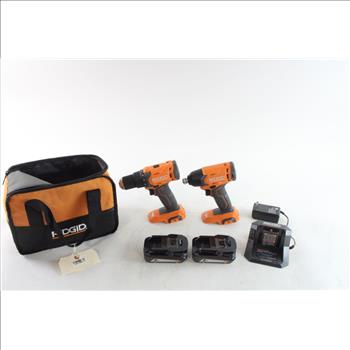 Ridgid Impact/Drill Driver Set