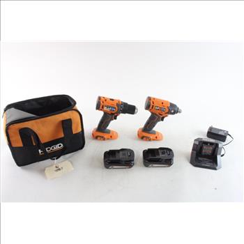 Ridgid Impact/Drill Driver Set