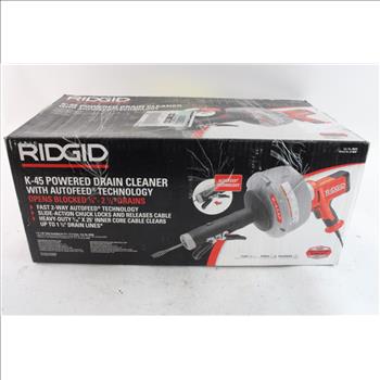 Ridgid K-45 Powered Drain Cleaner