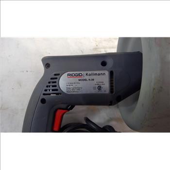 Ridgid Kollmann Drain Cleaner, K-39