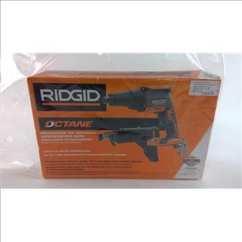 Ridgid Octane Brushless 18V Drywall Screwdriver With Collated Attachment