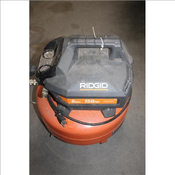 RIDGID OF60150HB 6 Gal. Portable Electric Pancake Air Compressor