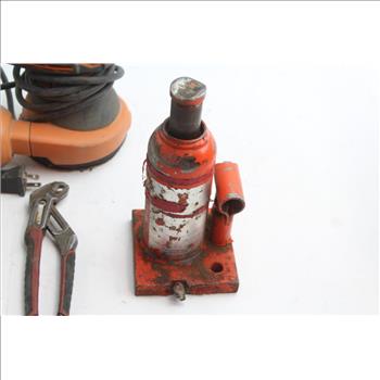 Ridgid Palm Sander, Bottle Jack And More: 4 Items