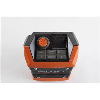 Ridgid Portable Workstation Radio