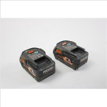Ridgid Power Tool Batteries