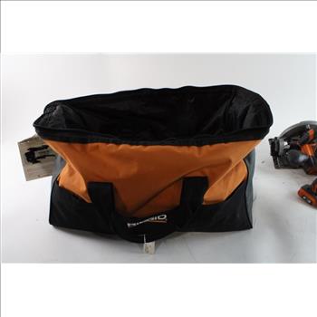 Ridgid Power Tool Lot With Bag, 4+ Pieces