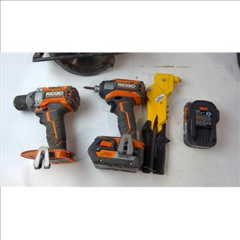 Ridgid Power Tools, 4 Pieces