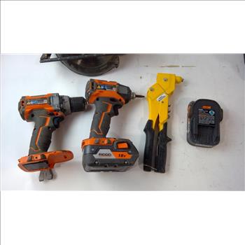 Ridgid Power Tools, 4 Pieces
