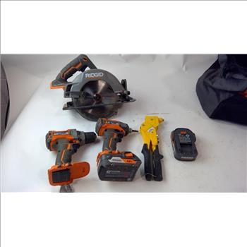 Ridgid Power Tools, 4 Pieces