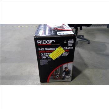Ridgid Powered Drain Cleaner