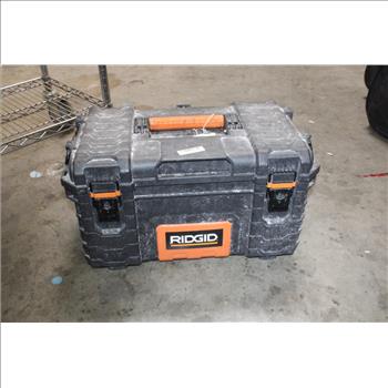 Ridgid  Pro Tool Box, Black