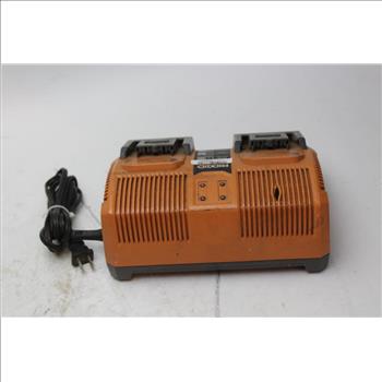 Ridgid Rapid 140276002 Max Twin Battery Charger