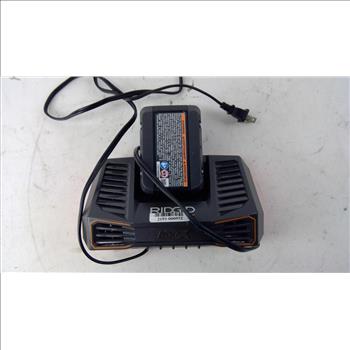 Ridgid Rechargable Battery And Battery Charger, 2+ Pieces