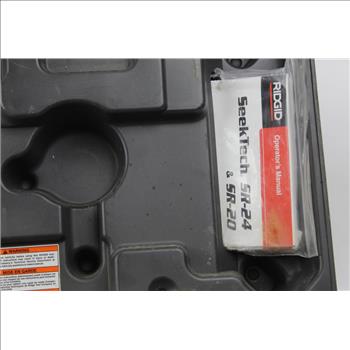 Ridgid SeekTech SR-24 Locator And ST-305 Transmitter
