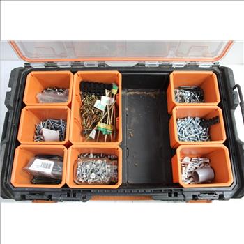 Ridgid Stackable Tool Box With Parts