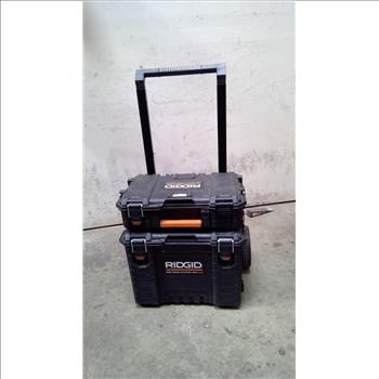RIDGID Stacking Rolling Tool Box