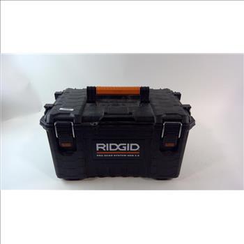 Ridgid Tool Box W/ Tools, 5+ Pieces