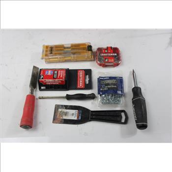 Ridgid Tool Box With Assorted Tools