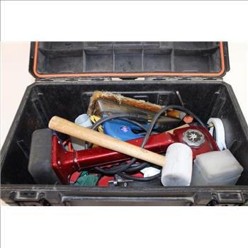 Ridgid Tool Box With Carpentry Supplies, 10+ Pieces