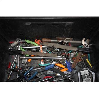 Ridgid Tool Box With Jack Stand, File, And More