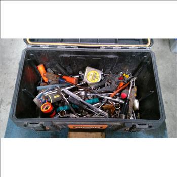 Ridgid Tool Box With Misc Tools 10+