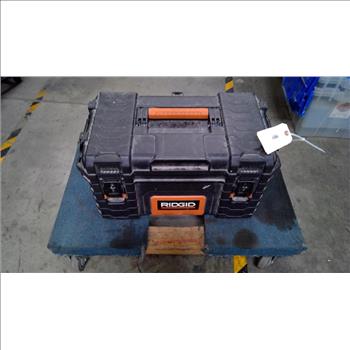 Ridgid Tool Box With Misc Tools 10+