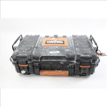 Ridgid Tool Box With Nails, 10+ Pieces