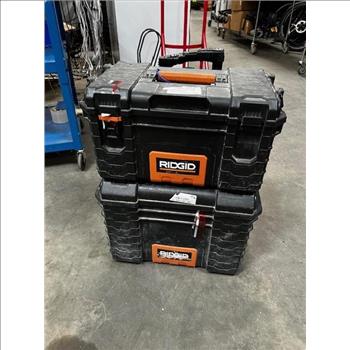 Ridgid Tool Box With Tools