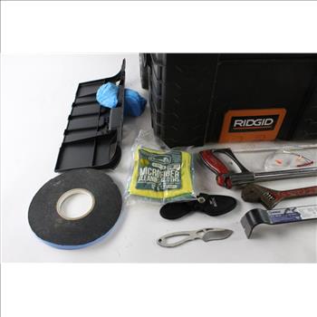 Ridgid Tool Box With Tools, 5+ Pieces