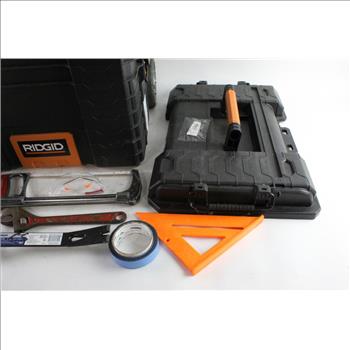 Ridgid Tool Box With Tools, 5+ Pieces