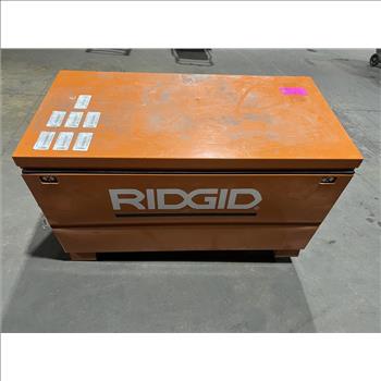Ridgid Tool Box W/Misc Items Inside