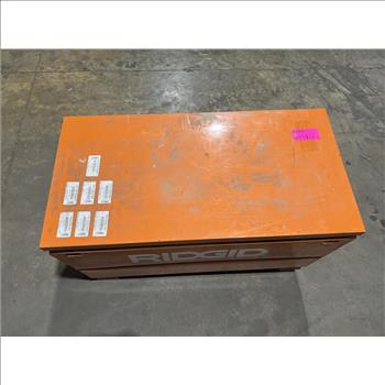 Ridgid Tool Box W/Misc Items Inside