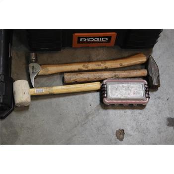 Ridgid Tool Case, Hammers, Cutters And More: Ruger: 75+ Pieces