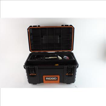 Ridgid Toolbox With Tools, 10+ Pieces