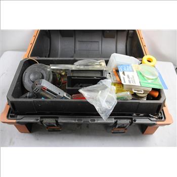 Ridgid, Tubular Tool Box With Tools