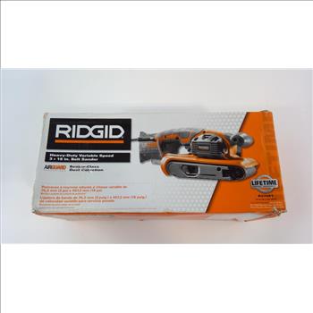 Ridgid Variable Speed Belt Sander