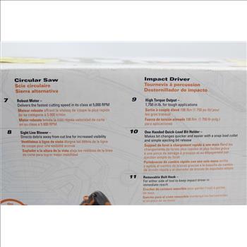 Ridgid X4 18v 5 Piece Combo Kit