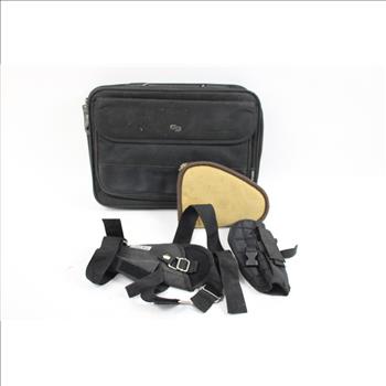 Rifle Case And Brief Cases, 3 Pieces