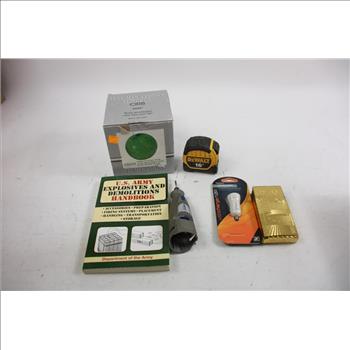 Rifle Case, Jlab Ear Buds, Light Up Orb, And More 10+ Pieces