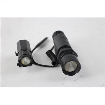 Rifle Flashlight Attachments, 2 Pieces