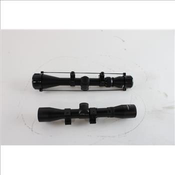 Rifle Scopes, 2 Pieces