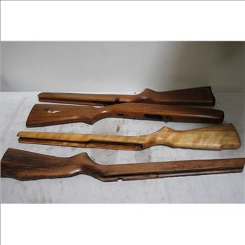 Rifle Wood Stock Bulk Lot, 7 Pieces