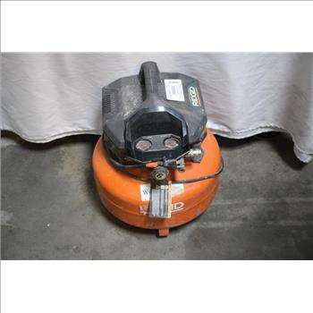 Rigid 6 Gallon 150 PSI Air Compressor