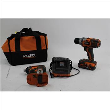 Rigid Impact Driver And Ridgid Compact Drill/ Driver