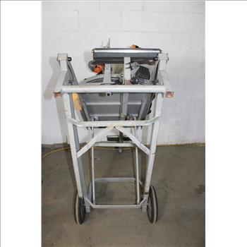 Rigid Miter Saw Utitlity Vehicle With Compound Miter Saw, 2 Pieces