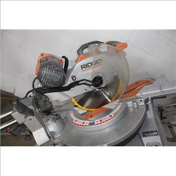 Rigid Miter Saw Utitlity Vehicle With Compound Miter Saw, 2 Pieces